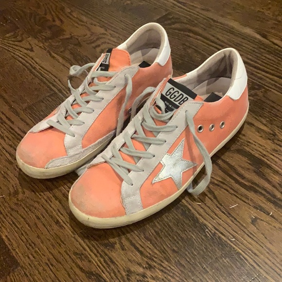 Golden Goose Shoes - Golden Goose pink superstars